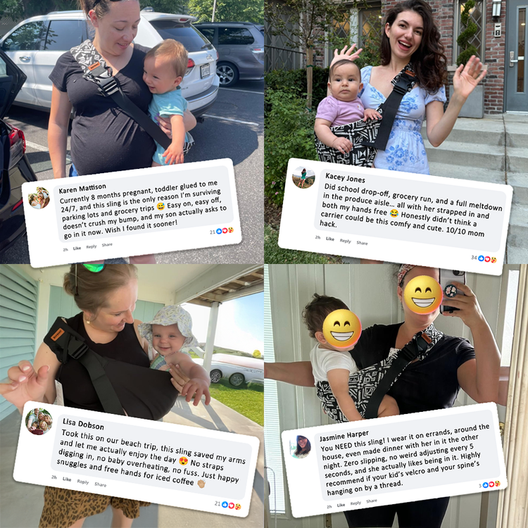PureNest Baby Sling Carrier